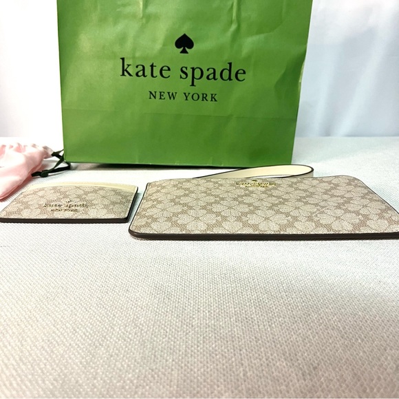 HOST PICK Kate Spade Wristlet & Card Holder with Dust Bag & Shopper - New - Picture 5 of 9